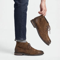 Boots Suede Leather Desert