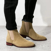 Boots Autumn Suede Chelsea