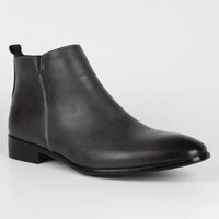 Men'S Brown Artificial Leather Boots