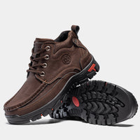 Boots Brown Lace-Up