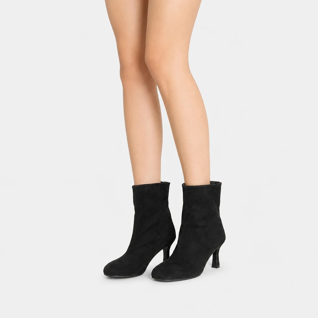 Boots Ankle Flock
