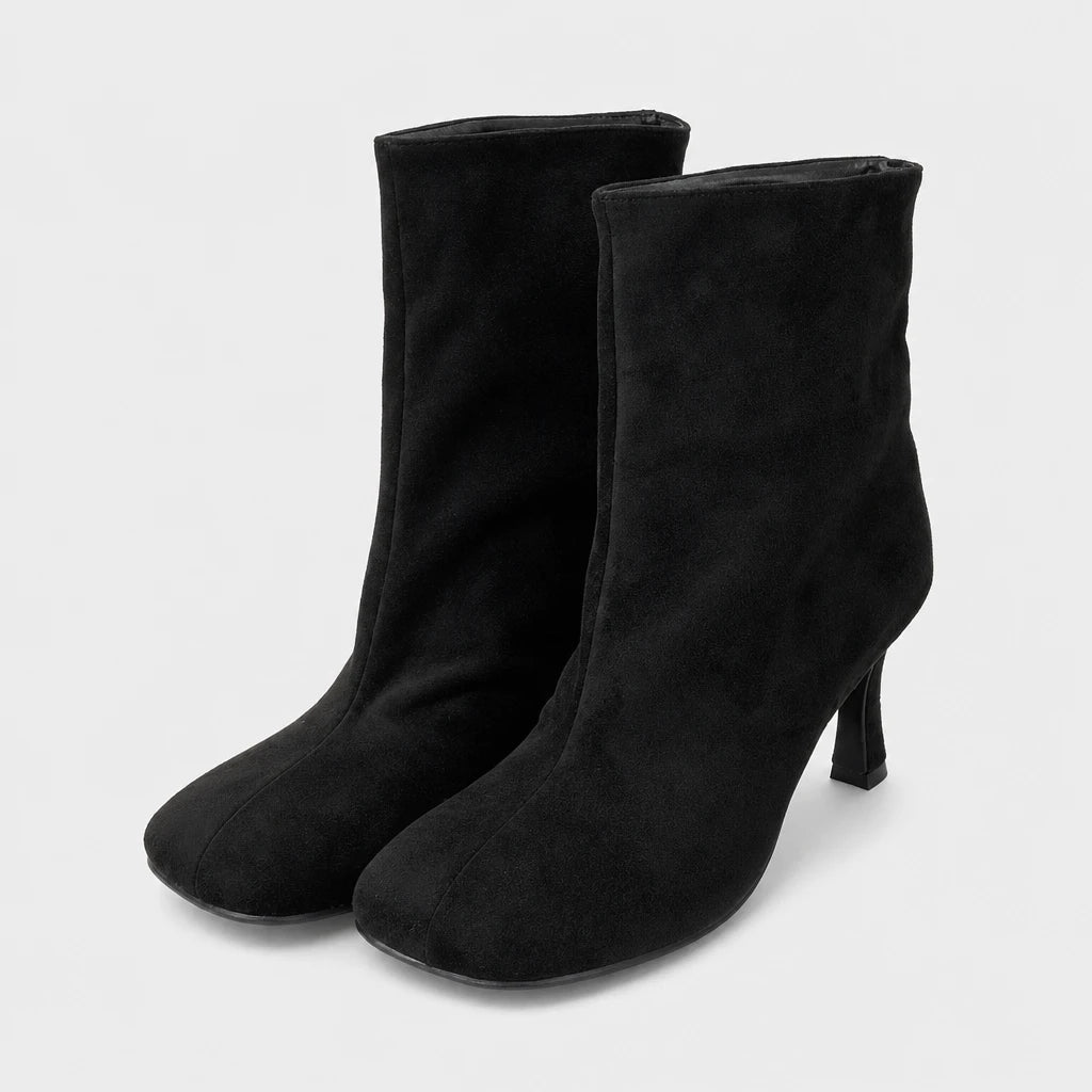 Boots Ankle Flock