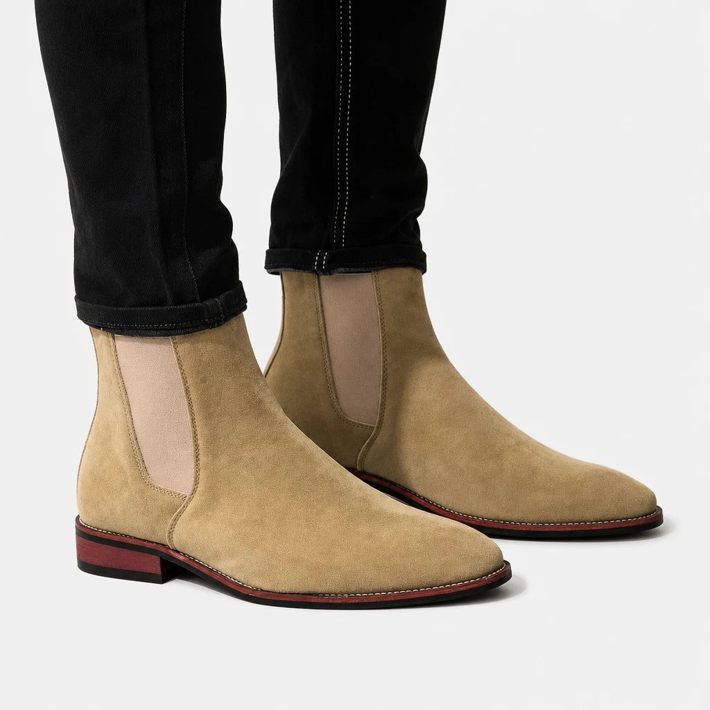 Boots Autumn Suede Chelsea