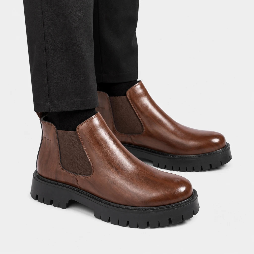 Boots Black Leather
