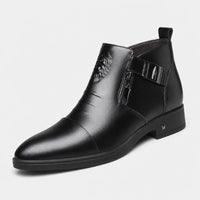 Boots Black Lion Embossed