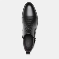 Boots Black Lion Embossed