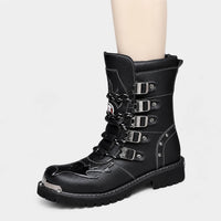 Boots Black Mid-Calf