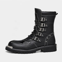 Boots Black Mid-Calf