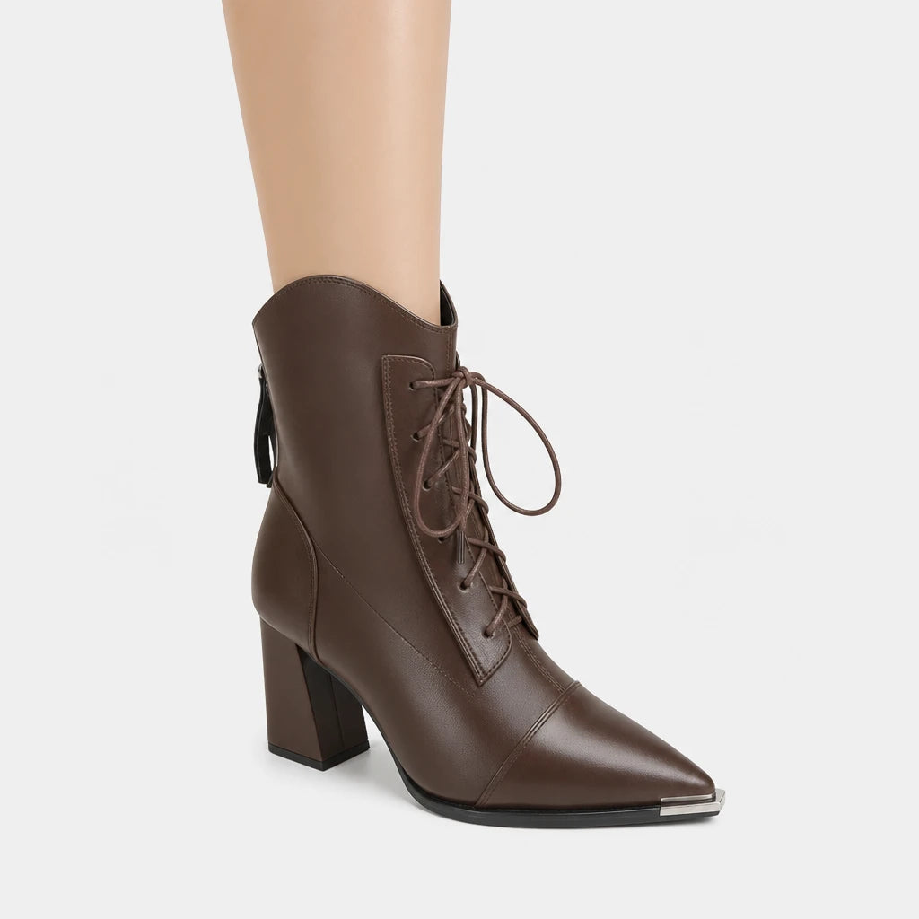 Boots Black Pointed Toe