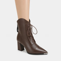Boots Black Pointed Toe