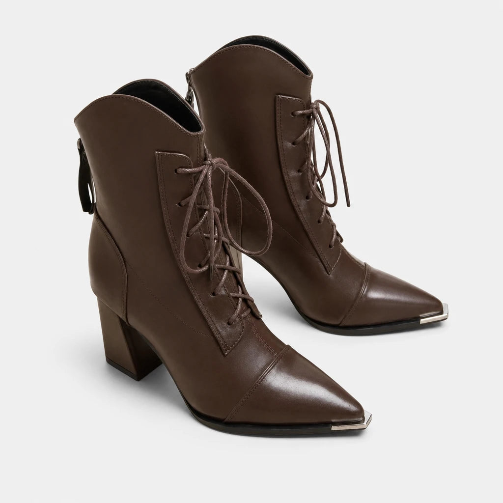 Boots Black Pointed Toe