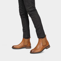 Boots Bonded Leather Brown Ankle