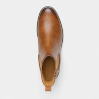 Boots Bonded Leather Brown Ankle