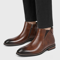 Boots Brown Gradient Leather