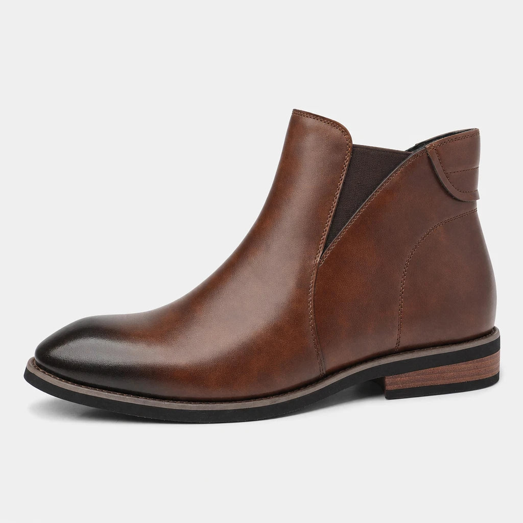 Boots Brown Gradient Leather