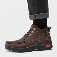 Boots Brown Lace-Up