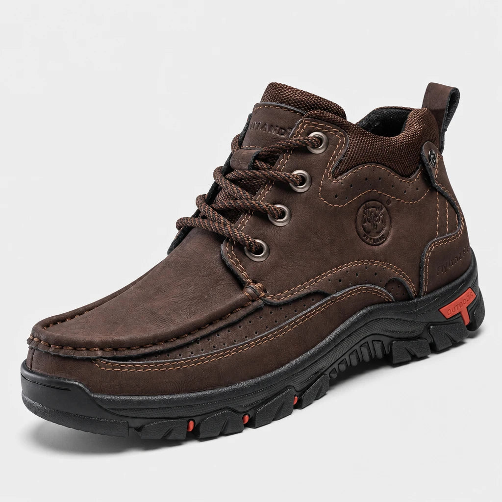 Boots Brown Lace-Up
