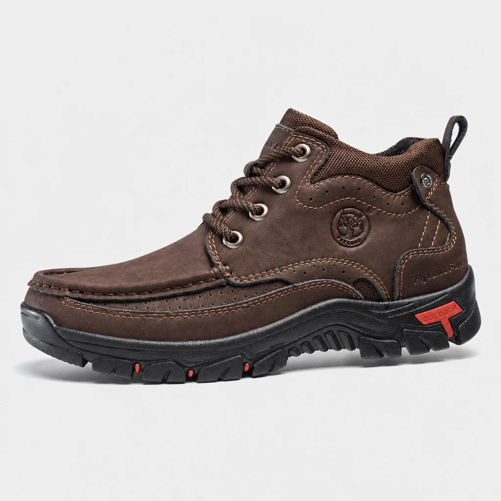 Boots Brown Lace-Up