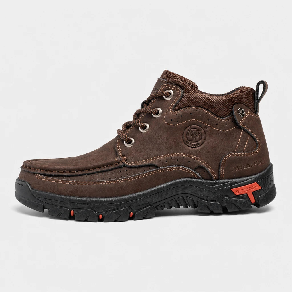 Boots Brown Lace-Up