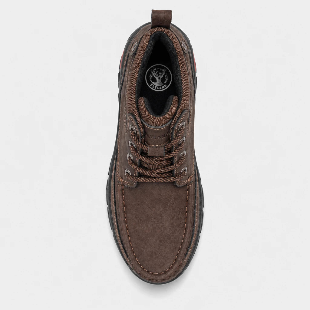 Boots Brown Lace-Up