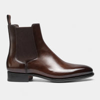Boots Brown PU Leather
