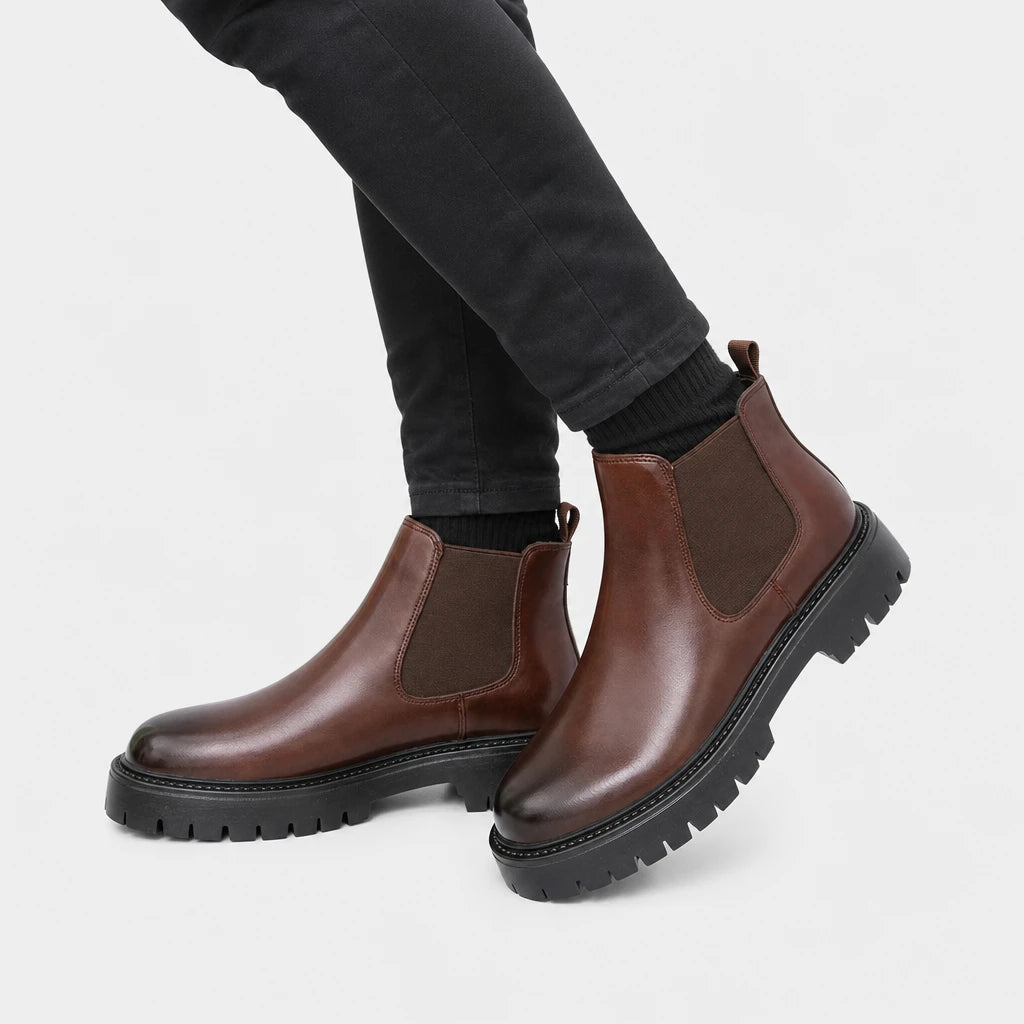 Boots Chelsea Platform Lug Sole