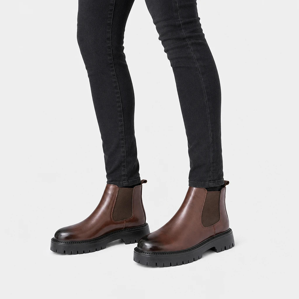 Boots Chelsea Platform Lug Sole