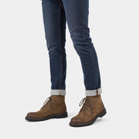 Boots Fall Split Suede Lace-Up