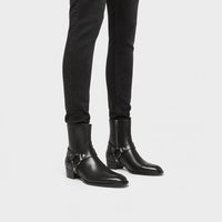 Boots For Men Leather Harness