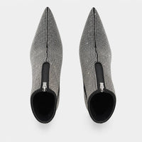 Boots For Women Rhinestone Stiletto Heels