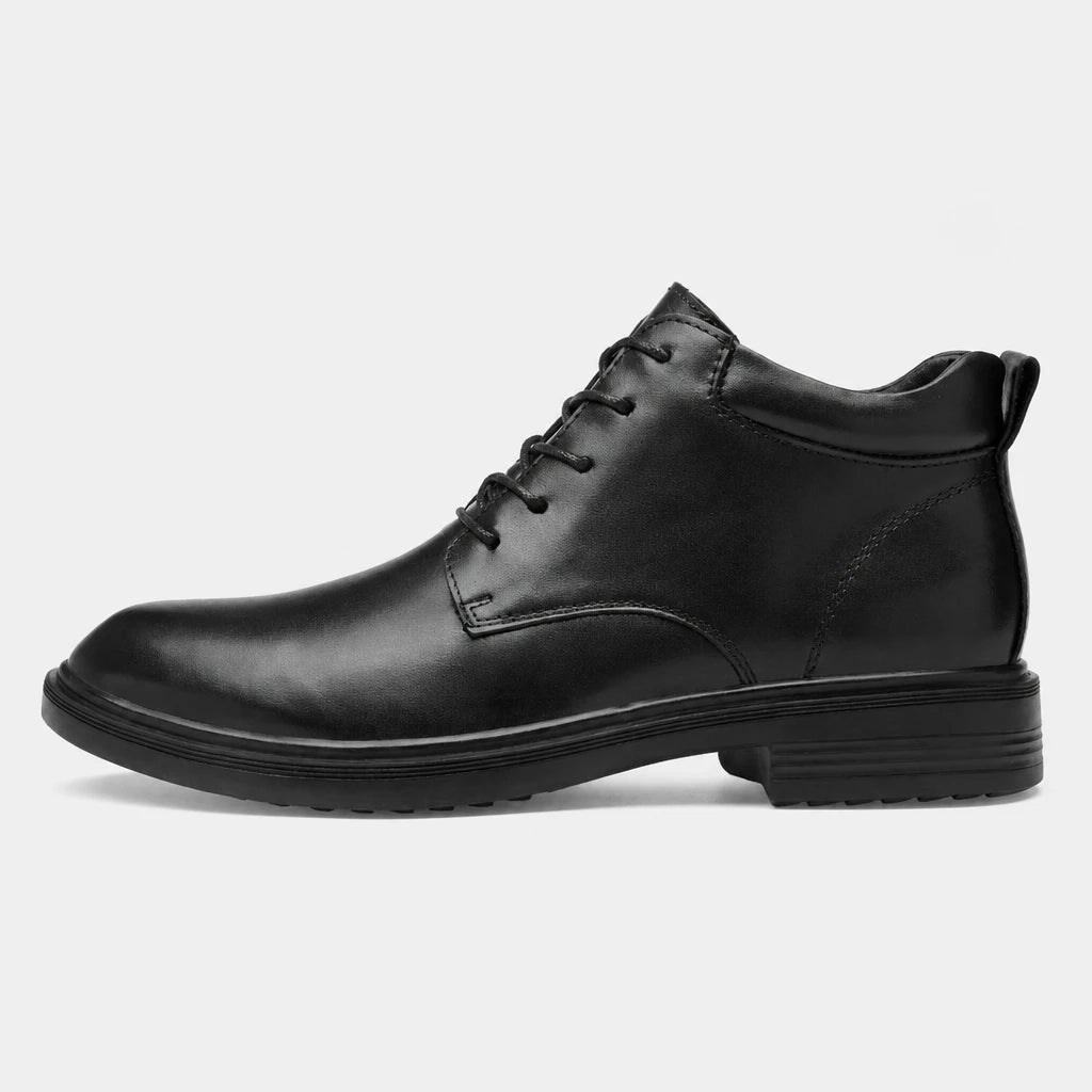 Boots Genuine Leather Lace-Up