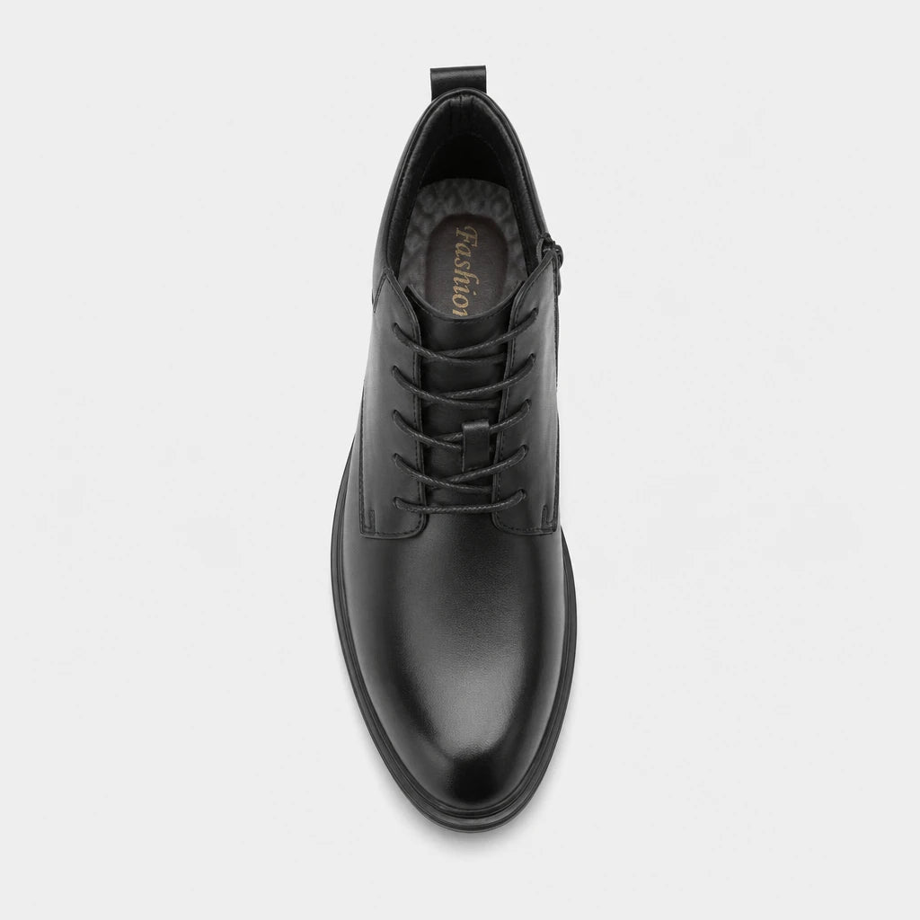 Boots Genuine Leather Lace-Up