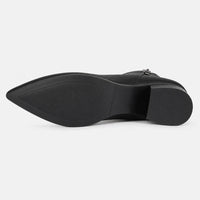 Boots Genuine Leather Pointed Toe