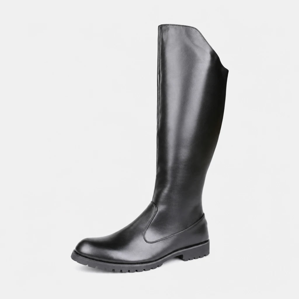 Boots High Knee Black