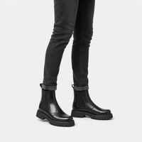 Boots Latex Leather Chelsea