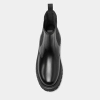 Boots Latex Leather Chelsea