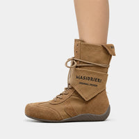 Boots Mid-Calf Tan