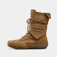 Boots Mid-Calf Tan