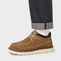 Boots Moc Toe Lace Up