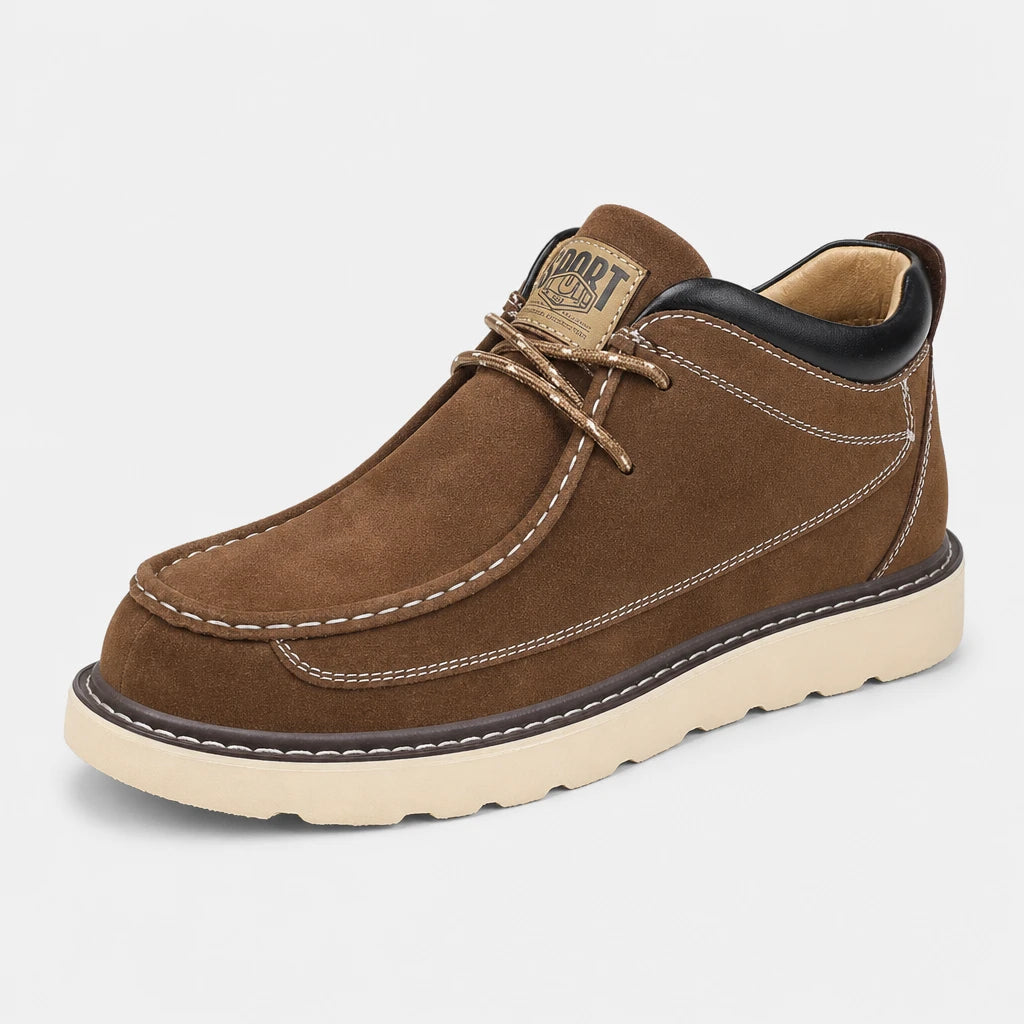 Boots Moc Toe Lace Up