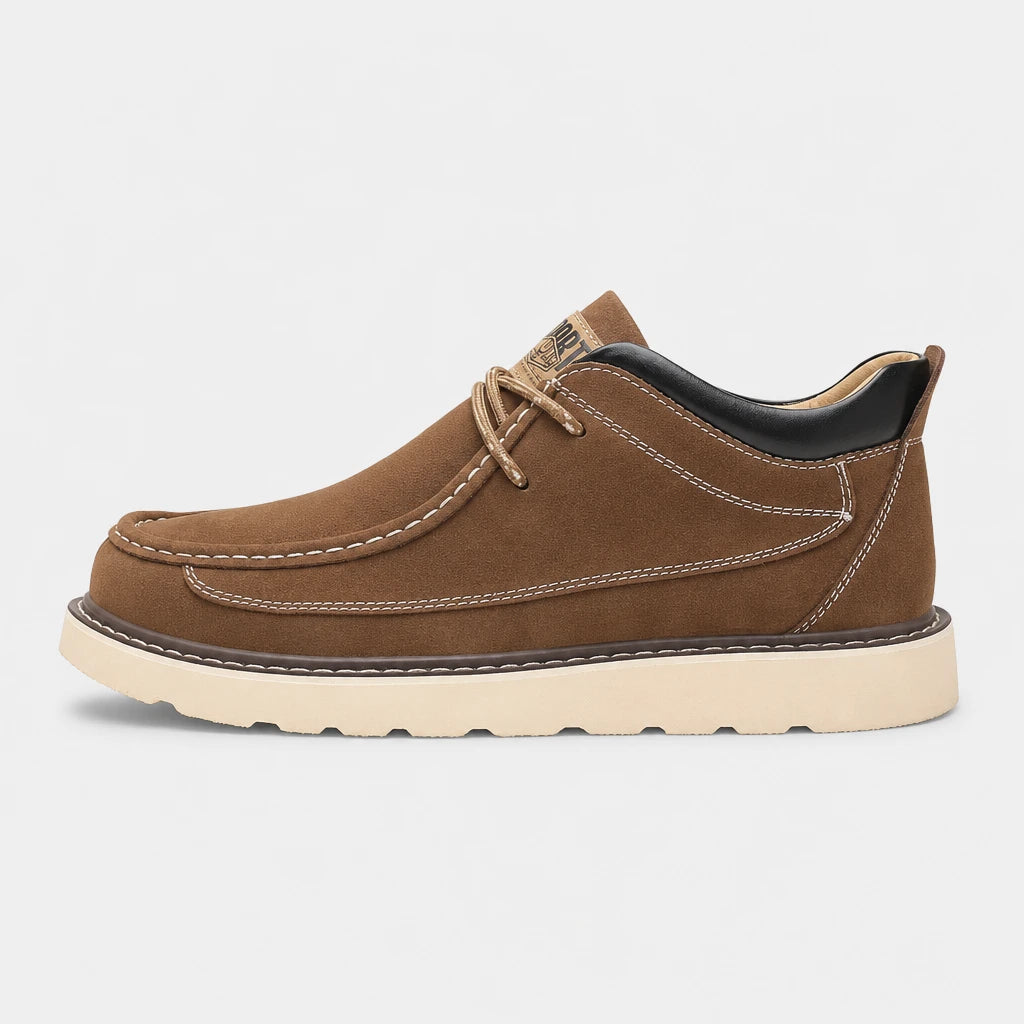 Boots Moc Toe Lace Up