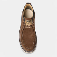 Boots Moc Toe Lace Up