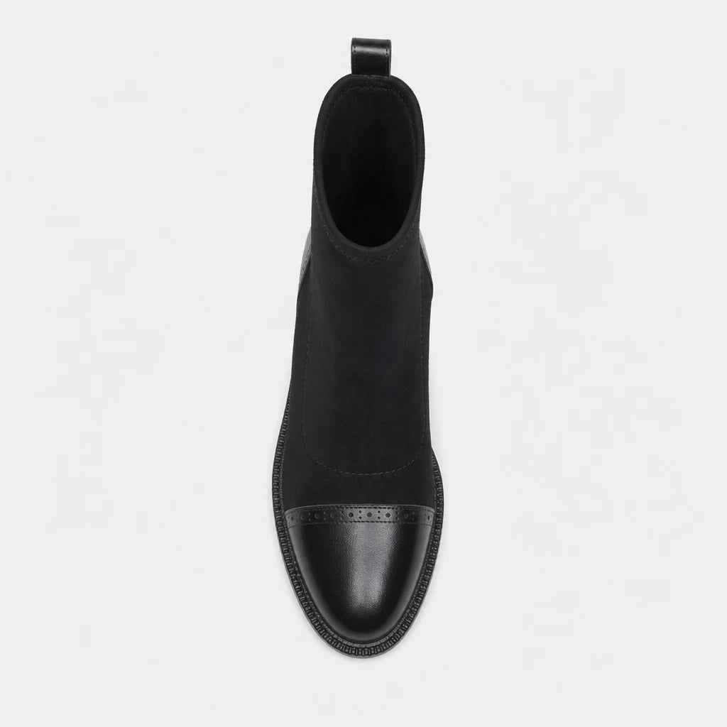 Boots Nubuck Black Sock