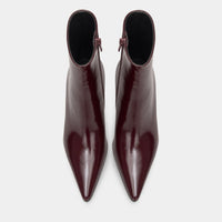Boots Patent Leather Pointed Toe