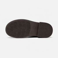 Boots Pigskin Calfskin Leather Platform