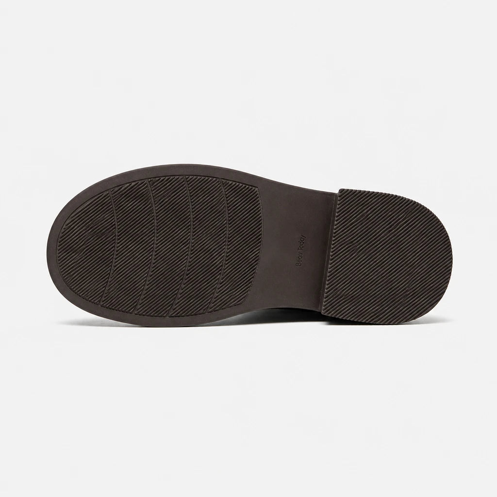 Boots Pigskin Calfskin Leather Platform