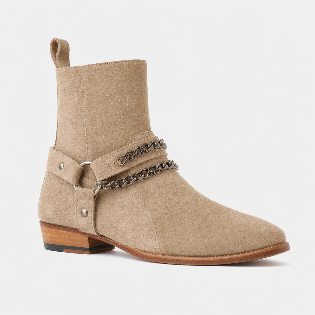 Boots Pointed Toe Harness