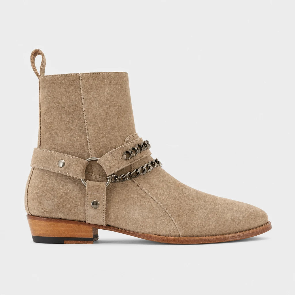 Boots Pointed Toe Harness