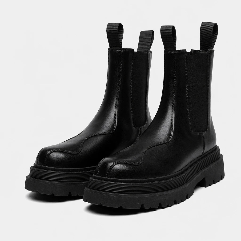 Boots PU Chelsea Black