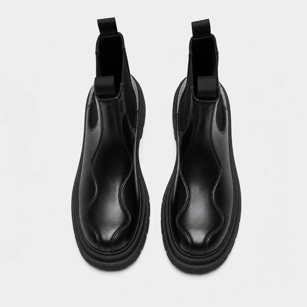 Boots PU Chelsea Black